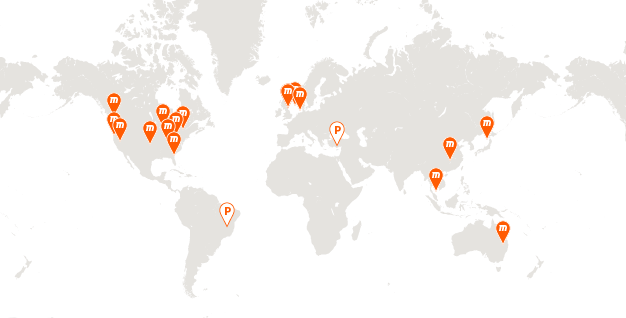 Edge Locations of CDN Network