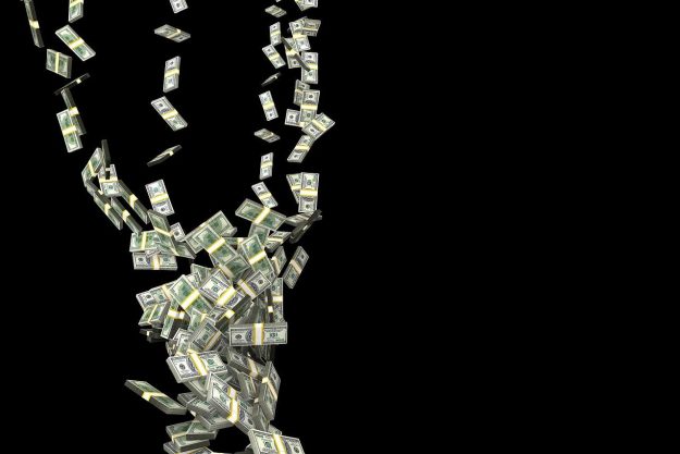 money_falling