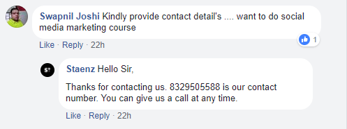 comments converted to message